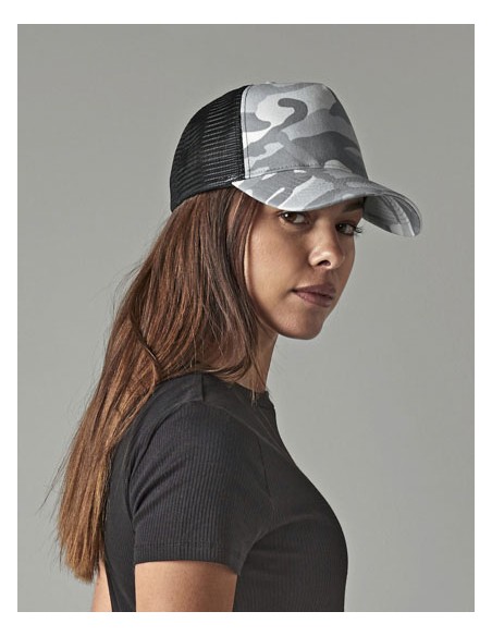 BEE-B694-Camo Snapback Trucker 2